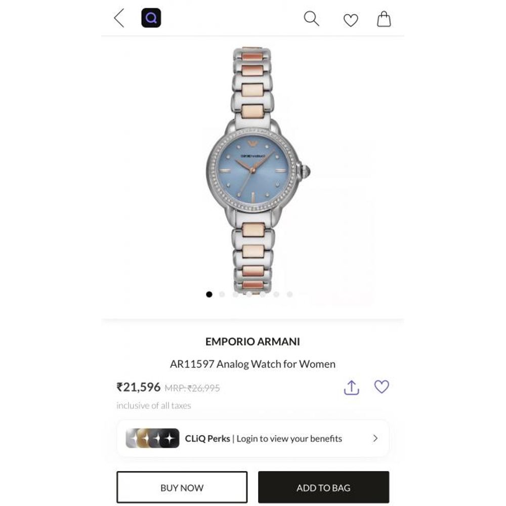 Emporio Arrwa%ni AR11597