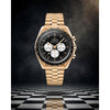 Omegg_a Speedmaster Moonwatch Professional Co-Axial Master Chronometer Chronograph gold black