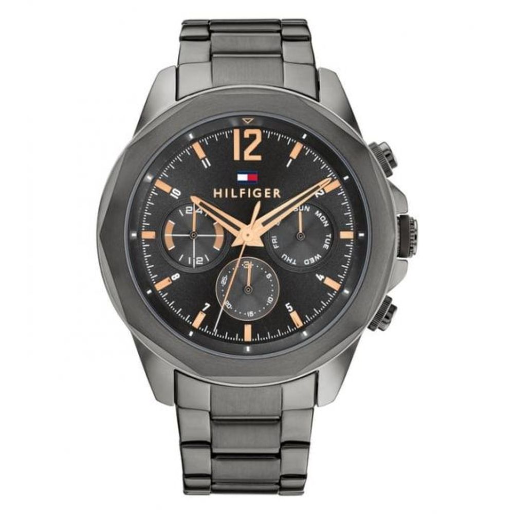 Tomm_y Men Headline  Gunmetal Analogue Watch Original Model TH1792061