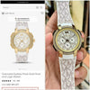 MICHEAL KORS OVERSIZED SYDNEY PAVE CHRONOGRAPH WATCH MK7222 452