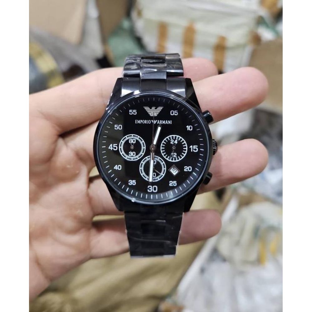Emporio Armaani Metal Chronograph (All Working)