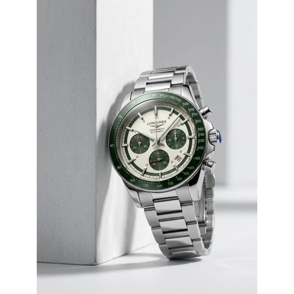 Longinez Conquest Chronograph Green