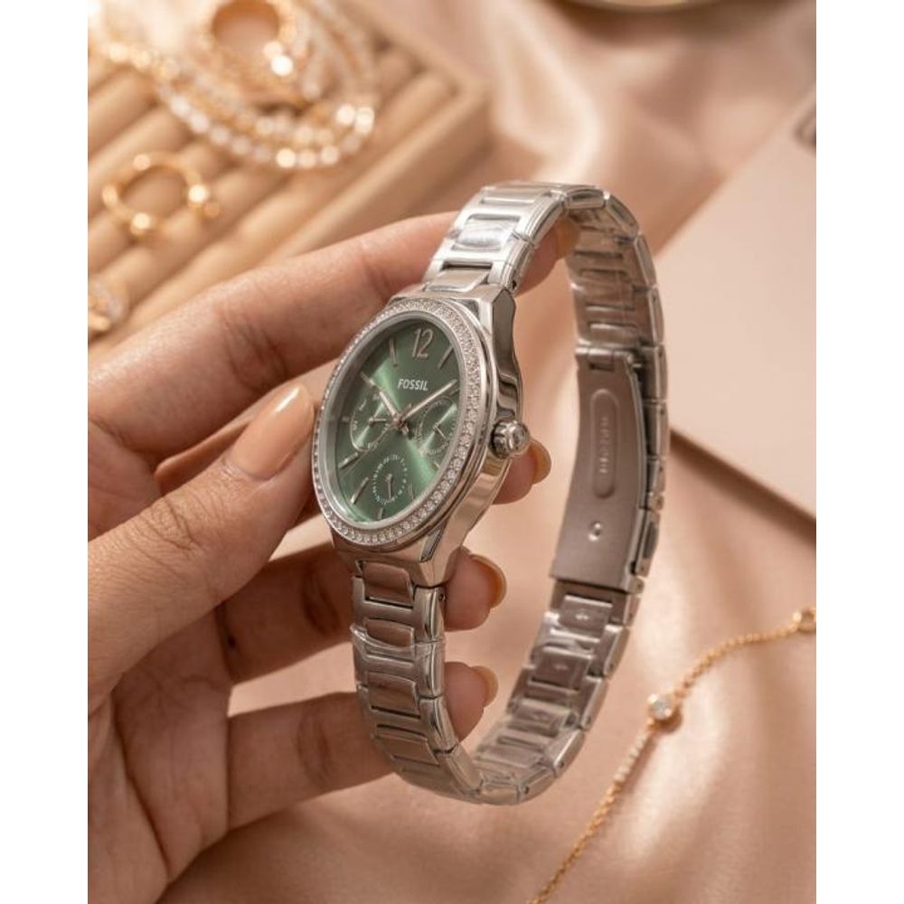 Fossii_l Eevie BQ3721 silver green