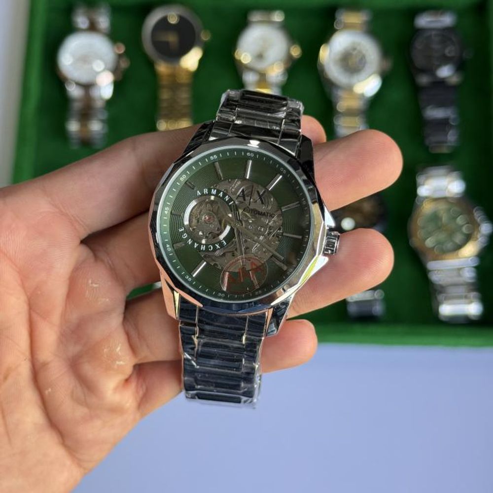 ArrWa%! Exchage Automatic Watch (Back open)
