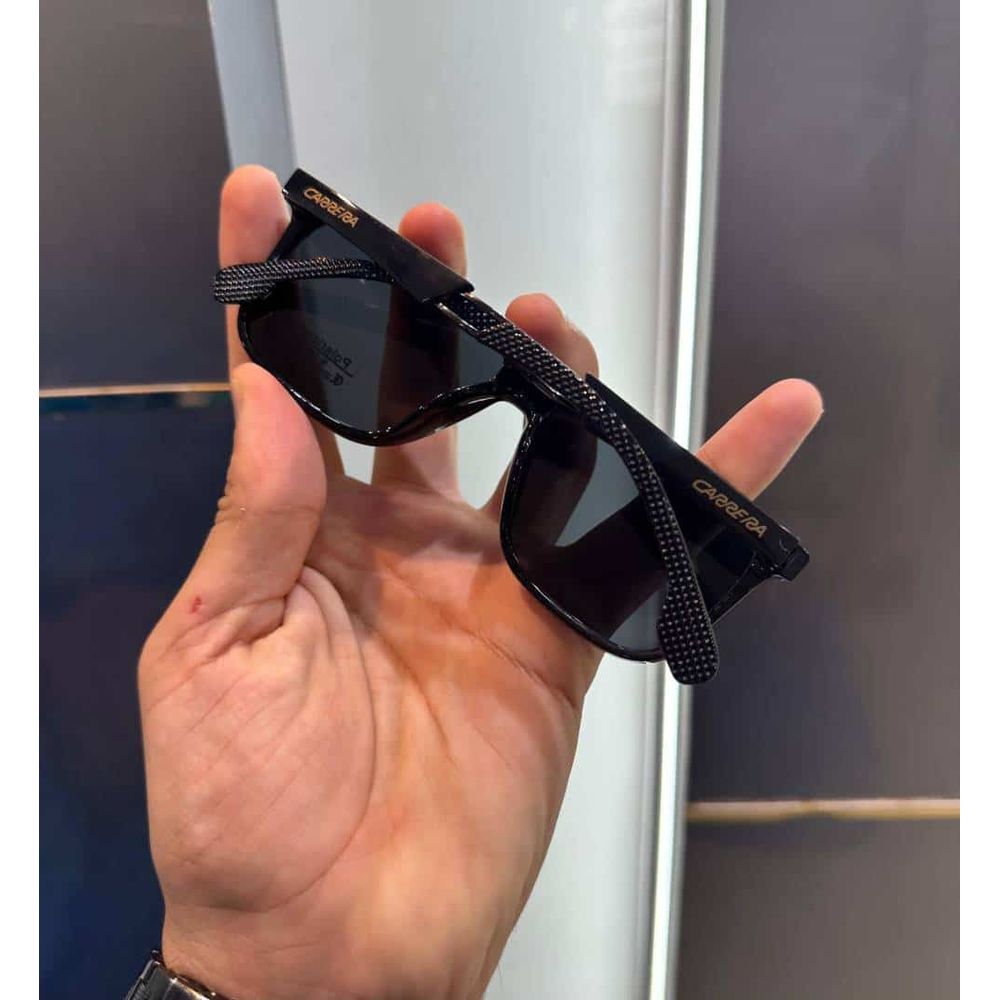 Carrera All Black Glossy Premium Shade 8656