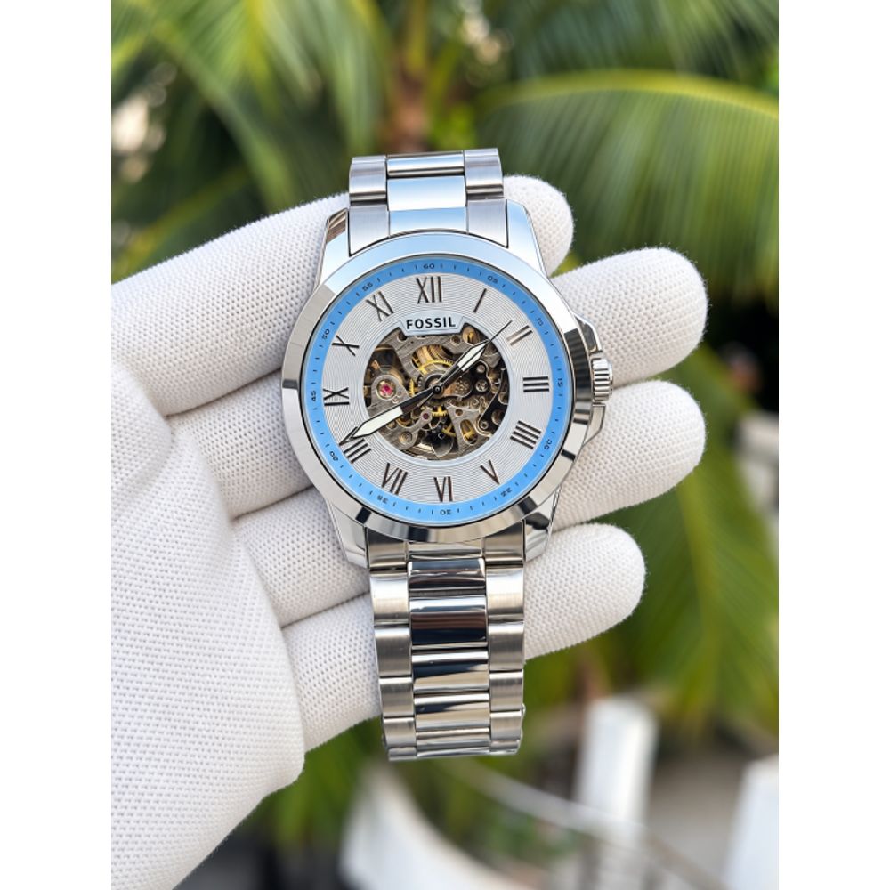 Fosil Automatic Silver Tiffany AT497