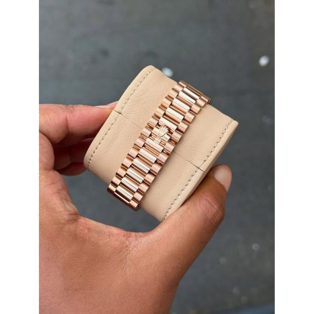 Rolee_x Oyster Perpetual Day Date 40 Battery Copper Brown