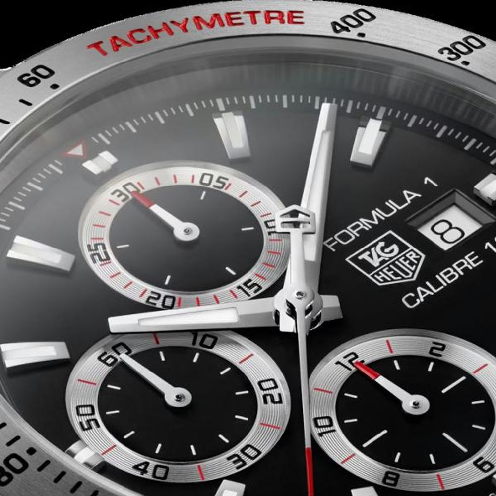 Tag Huer Formula 1 Bettry Chronograph silver Black