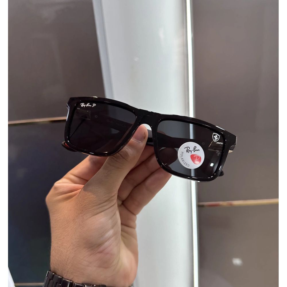 RayBan All Black Premium Shades 8357