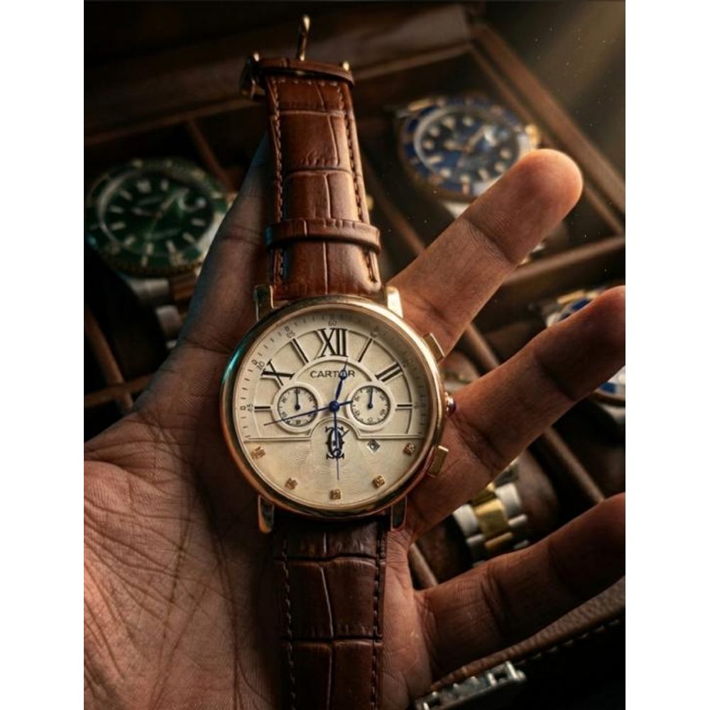 Cartie baloon all chronograph working 331