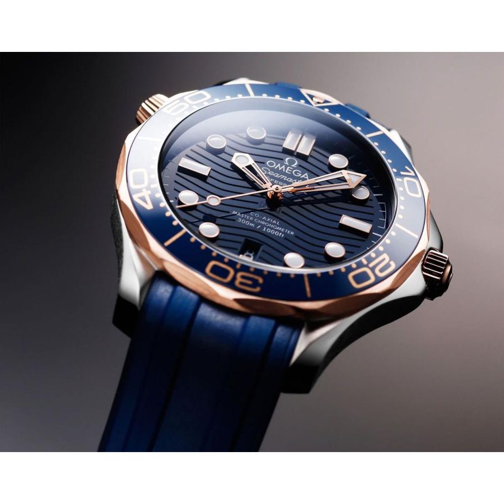 Omegg_a Seamaster Diver 300M Automatic Blue-Copper-Blue