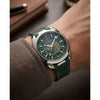 Omegha Seamaster Aqua Terra world map Green