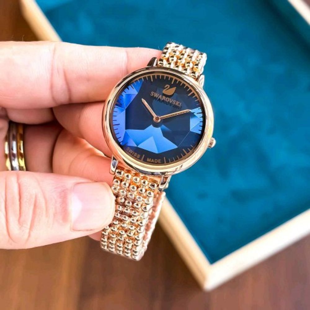 SWAROVSKY LADIESWACH ROSE BLUE