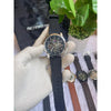 Tommyy Hilfiger Automatic Silicon Belt Black Silver Black AT145