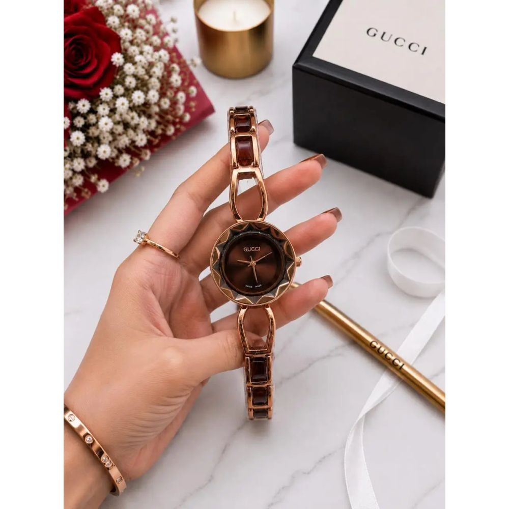 Gucc i Slim Women s Brown