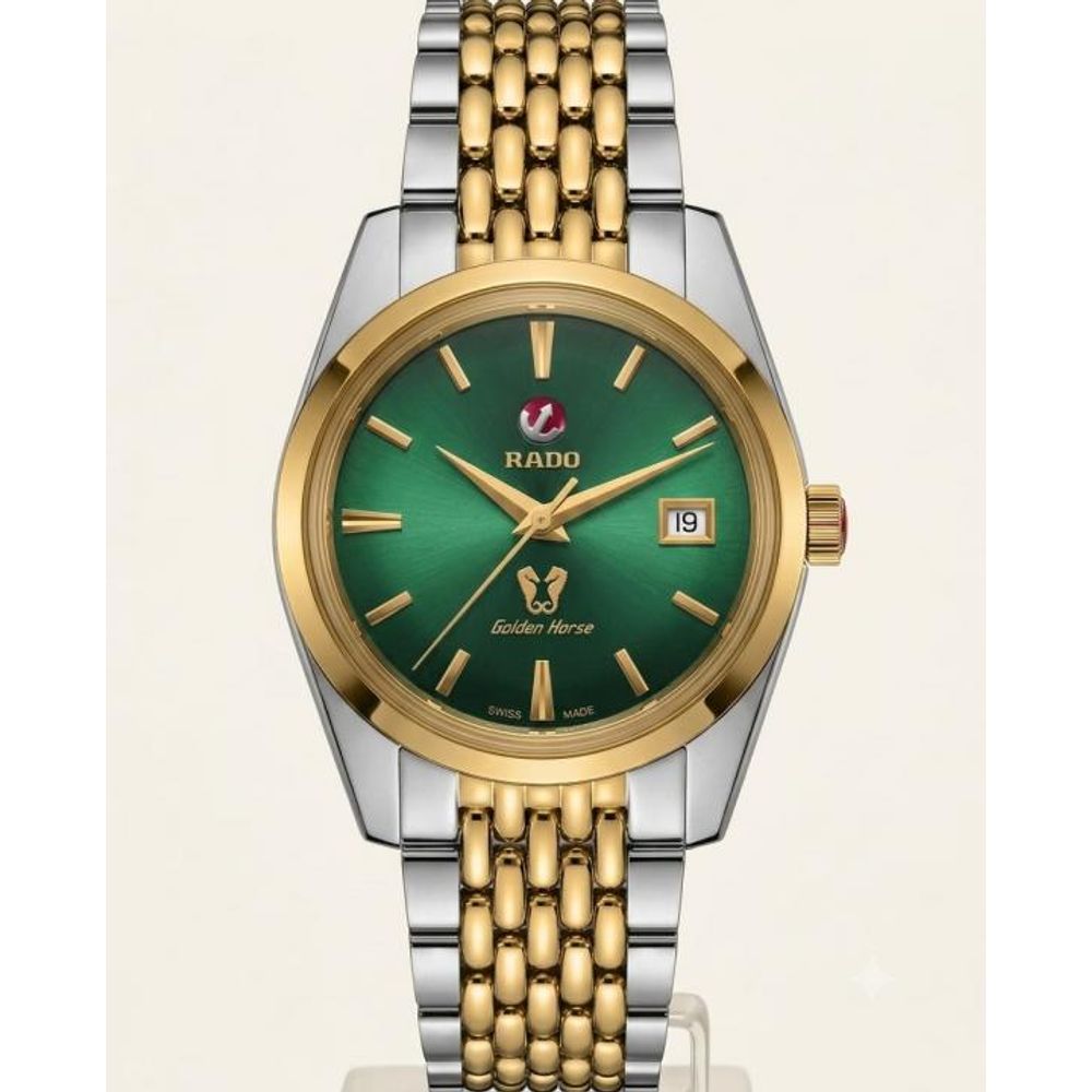 Raado Golden Horse Automatic 2 ton gold green
