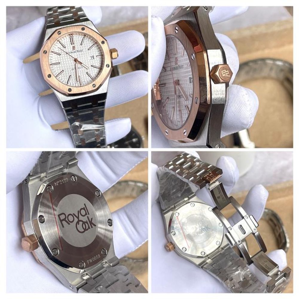 Audemar Piguet Royal Oak FST Two Tone White Dial AT471