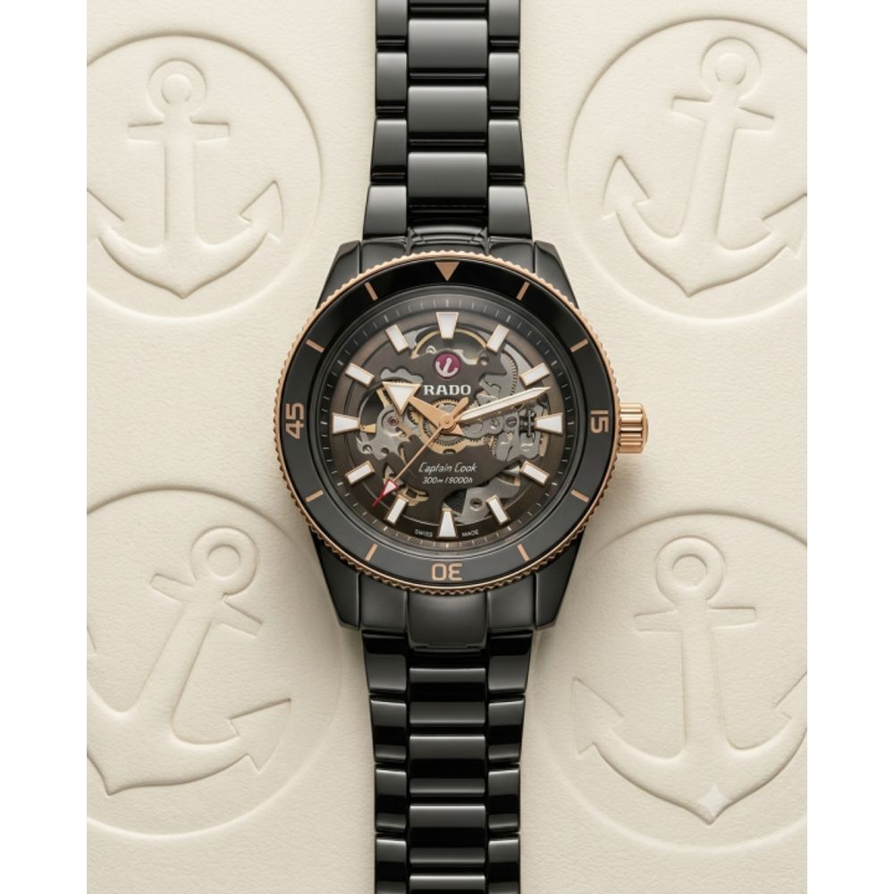 Radd_o Captain Cook HighTech Automatic Black-CopperBazzle