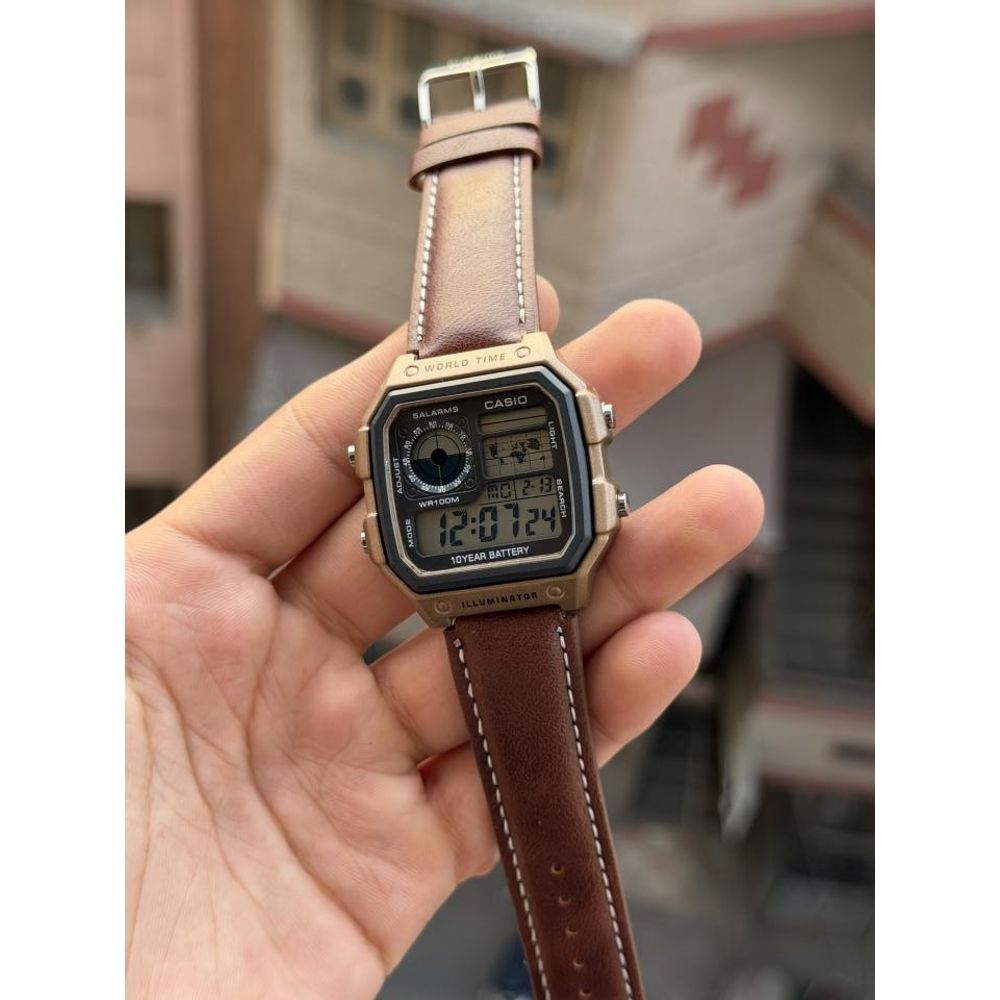 CASIO ILLUMINATOR WORLD TIME METAL QUALITY