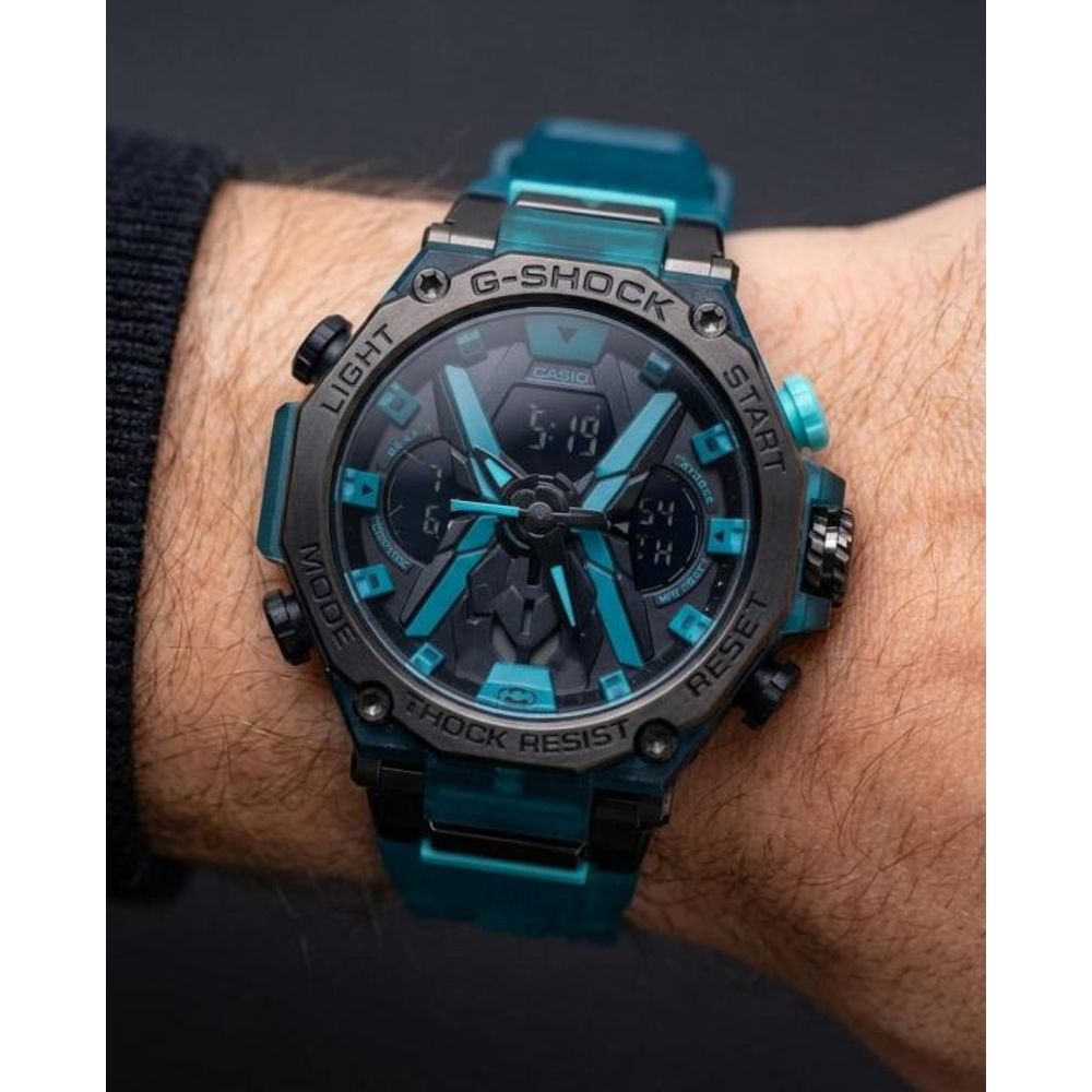 Casio G-Shock analog-digital sports sky blue