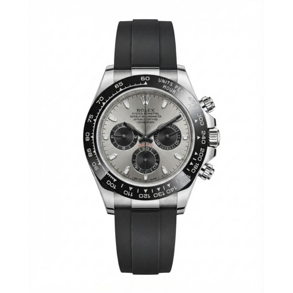 Rolee_x Daytona Oysterflex Perpetual Black Silver Dial
