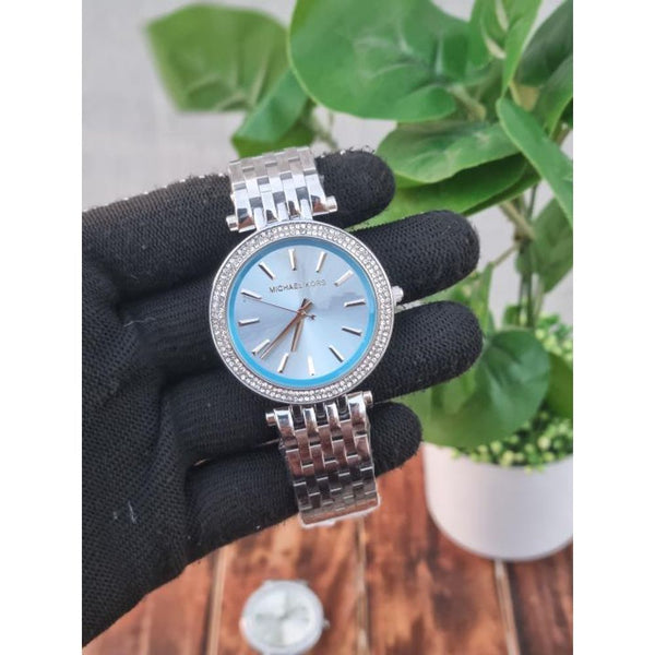 Micheal Kors Darci Silver Tiffany AT434