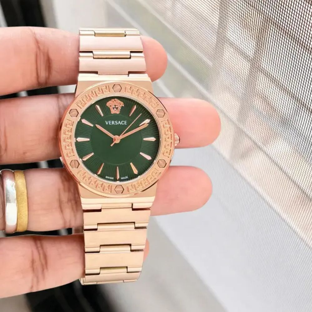 Versace Grecs Action Chronography Store Article Japan Watch For Men