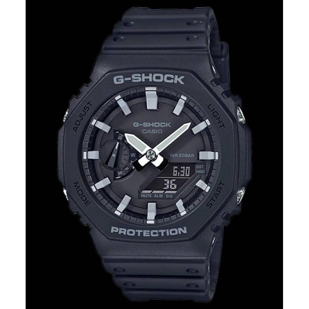 Casio g shock ga2100 black and white