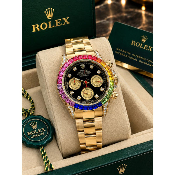 Rollex Daytona rainbow edition