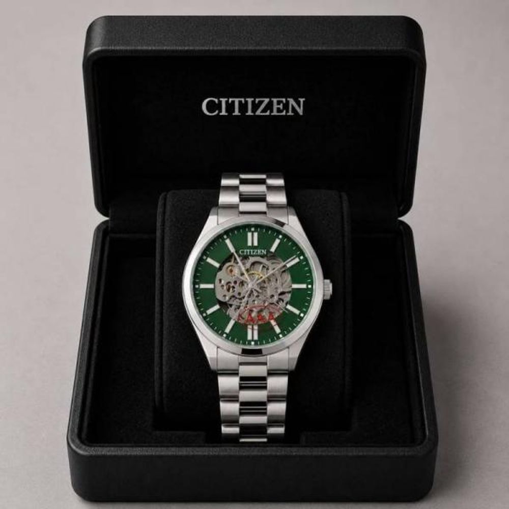 CITIZE N TSUYOSA AUTOMATIC SILVER GREEN 368