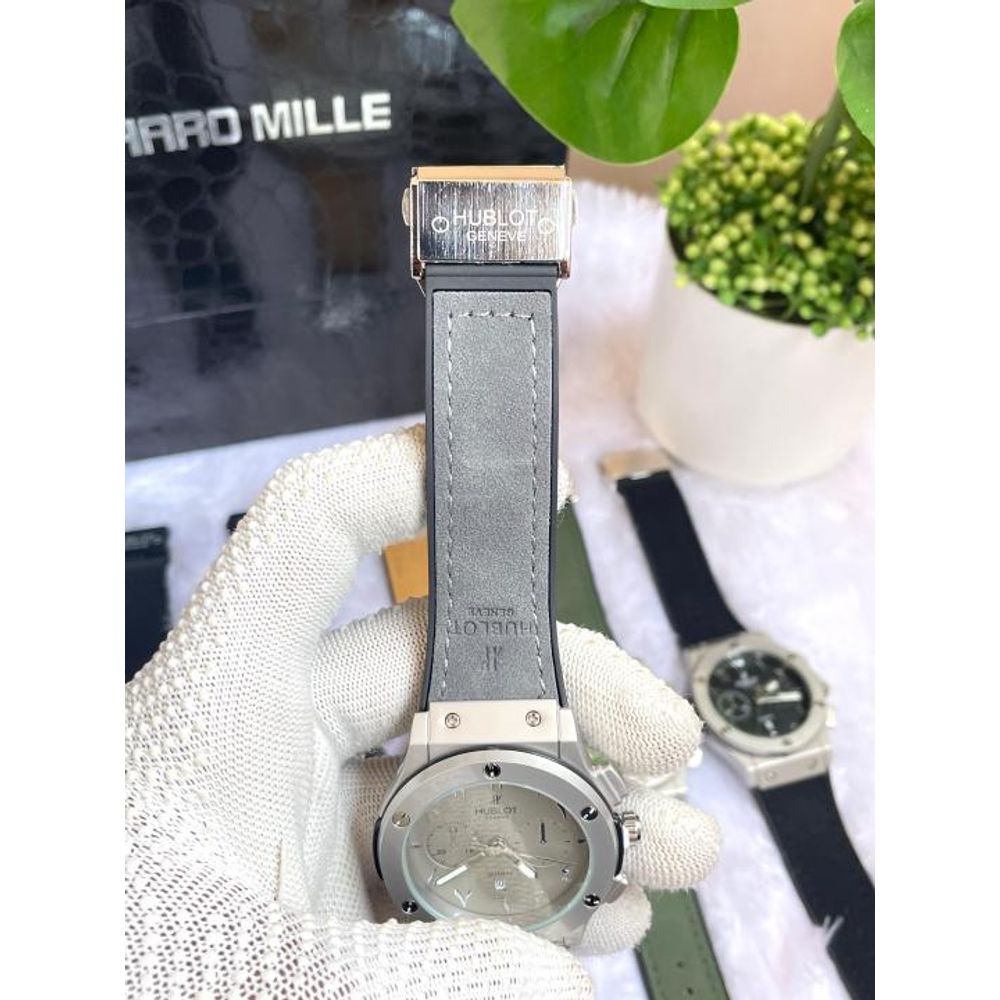 Hublot Big Bang NoN Chrono Arabic Silver Grey AT448