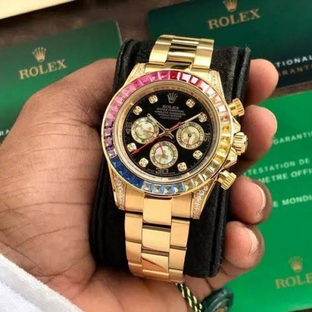 Rollex Daytona rainbow edition