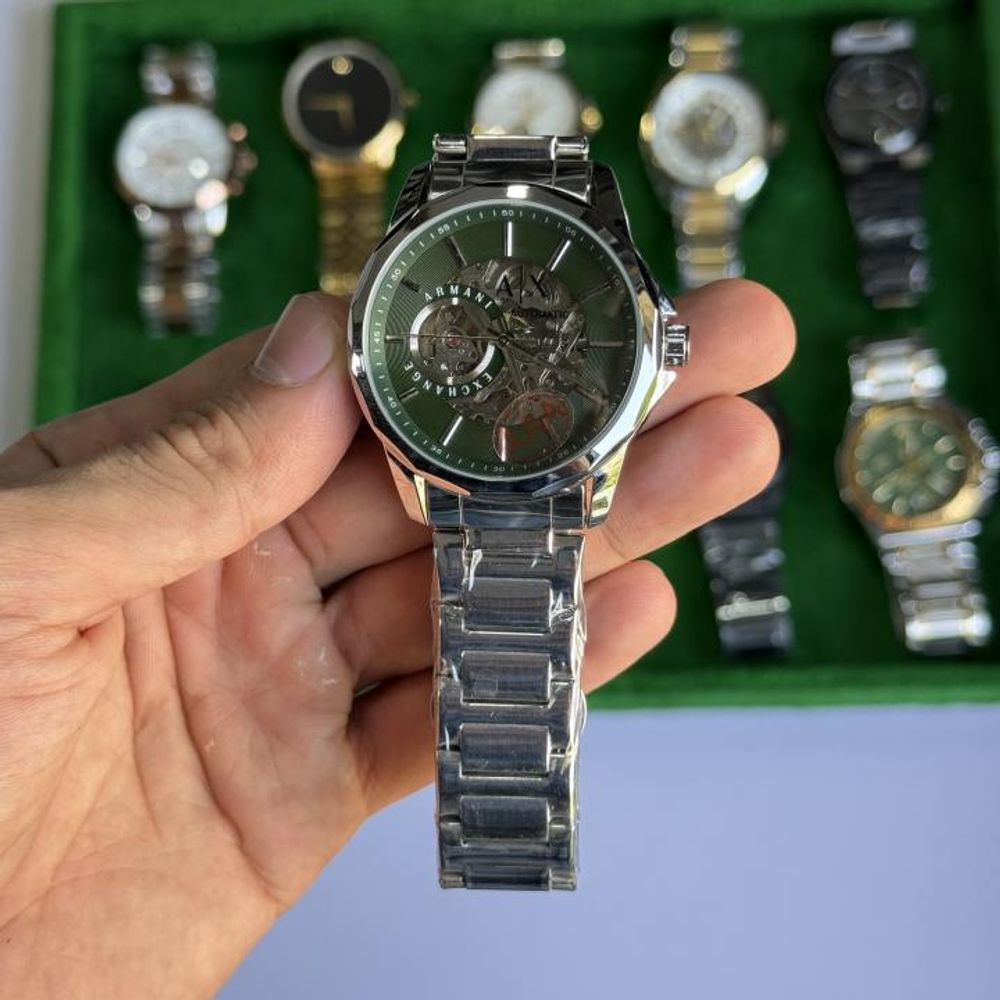 ArrWa%! Exchage Automatic Watch (Back open)