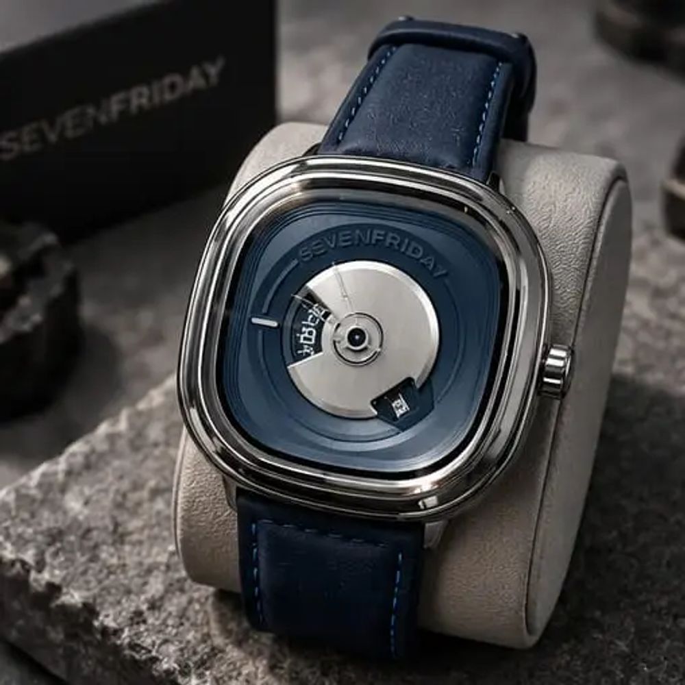 Seven Friday PE Series Leather Blue