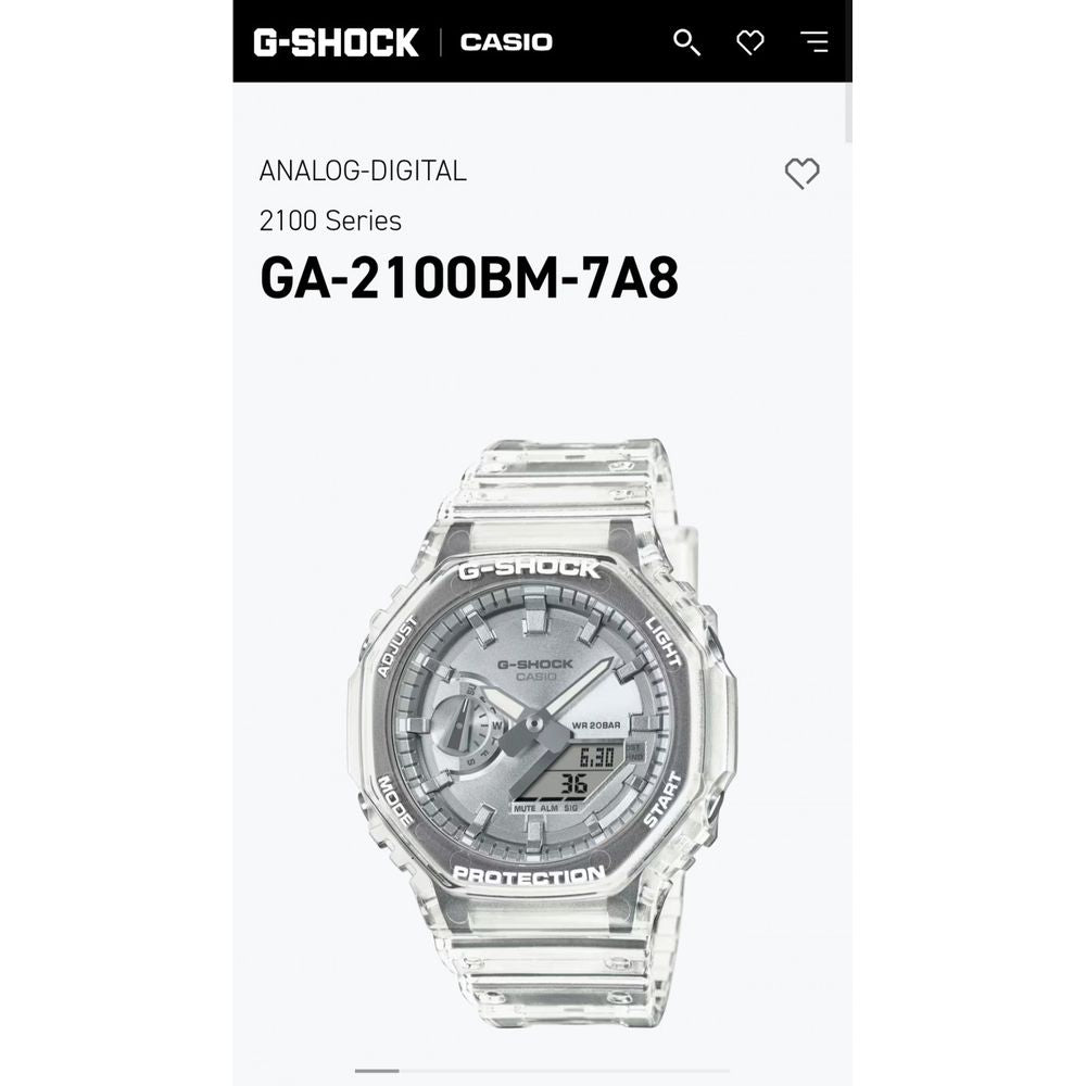 Casio G shock GM 2100