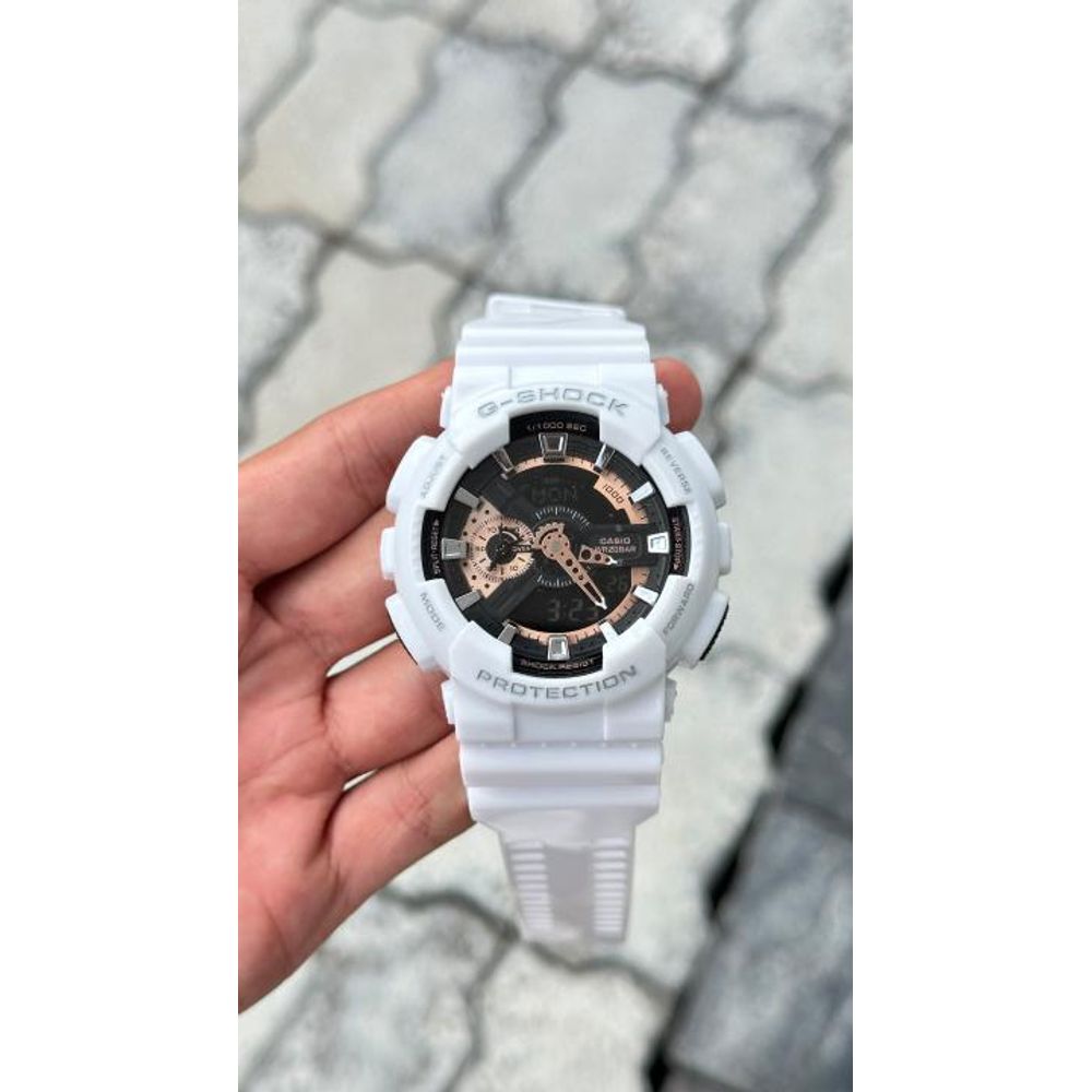 G shock GA 110RG-7ADR digital analog silicon strap