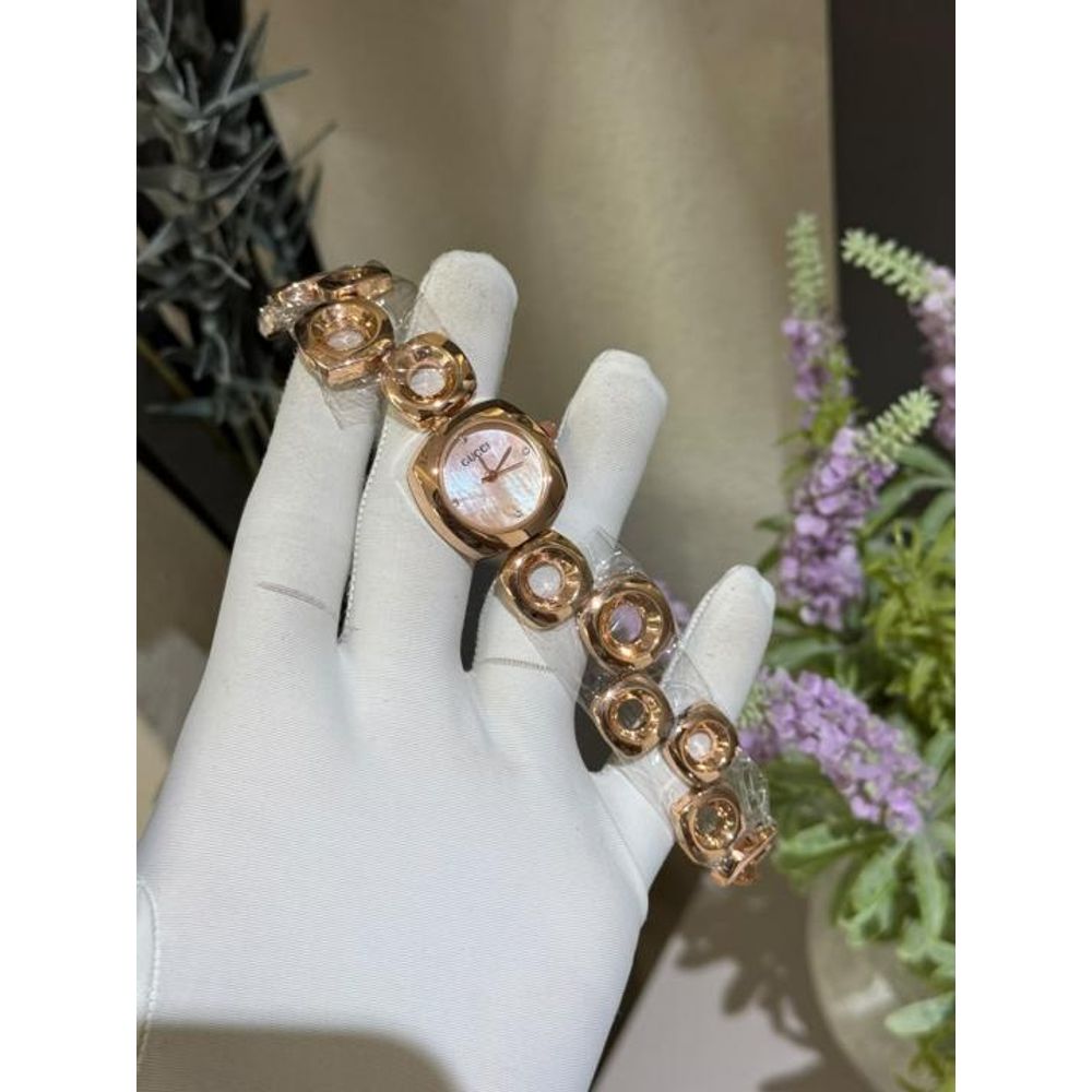 GUCC CI LADY ANALOG MARBLE 999