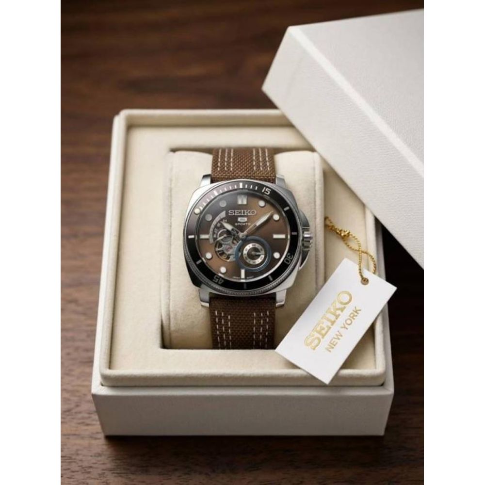 Seiko 5 Sports Automatic Brown