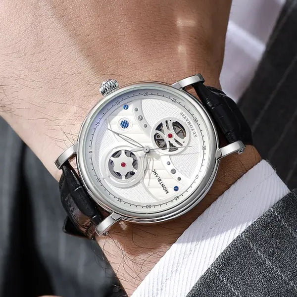 Montblanc Star Legacy Nicolas Rieussec Chronograph style black silver white