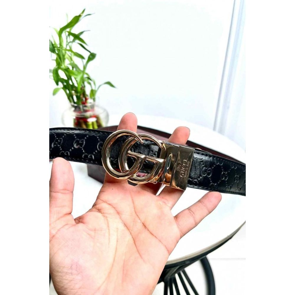 GUCHI PREMIUM EMBOSE REVERSE BELT