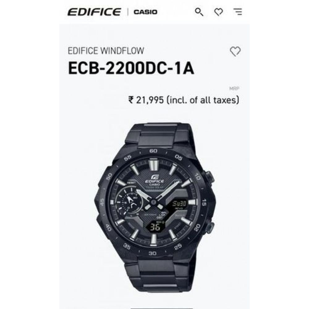 Casio edifice 2200dc