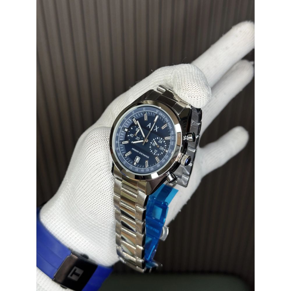 Arman i Exchange Silver Blue 2862 Chronograph