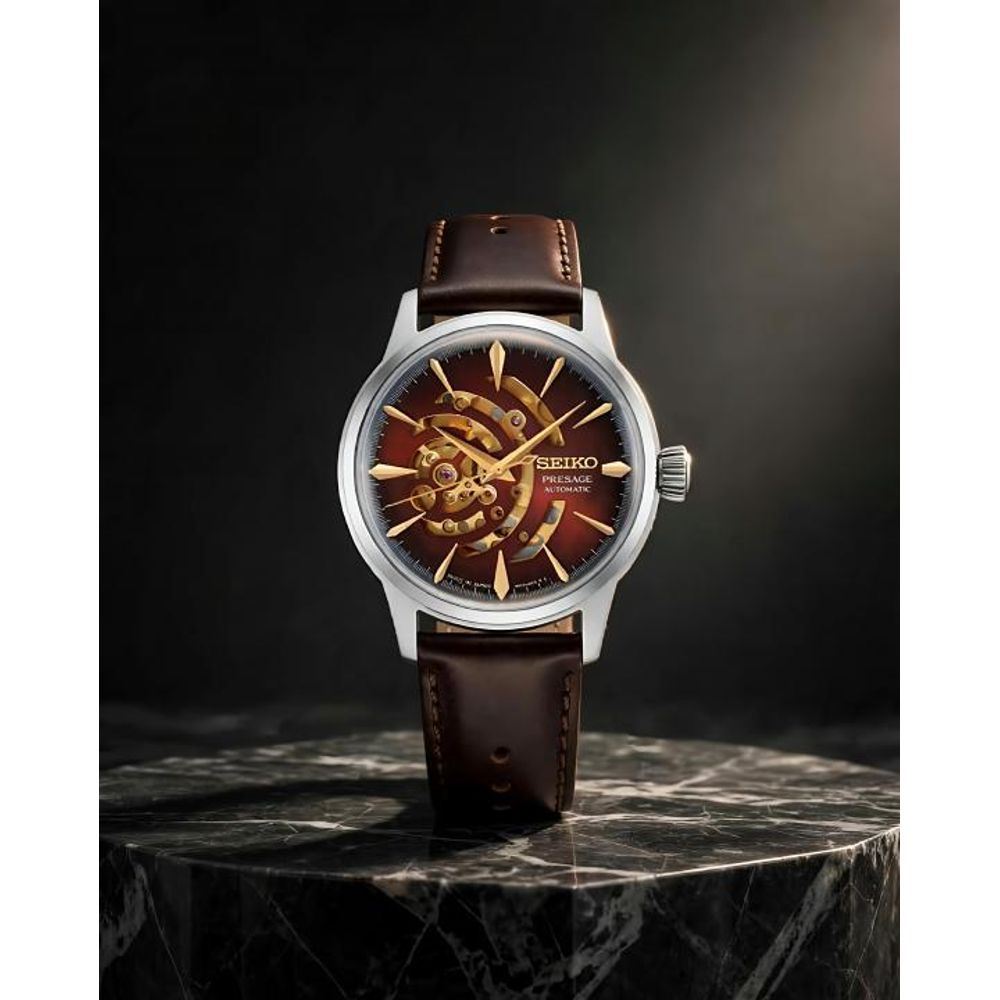 Seikko  Presage Red Brick Cocktail Time Limited Edition