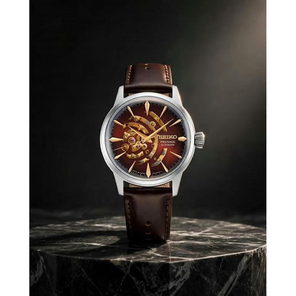 Seikko  Presage Red Brick Cocktail Time Limited Edition