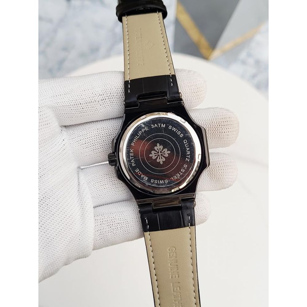 PATEK PHILIPE NAUTILUS BLACK BLUE DIAL 377