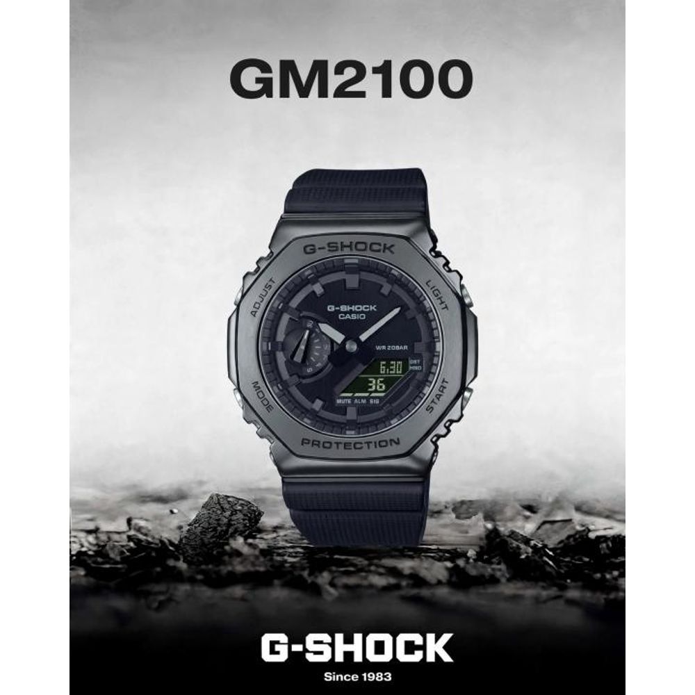 Casio g shock gm2100 full black