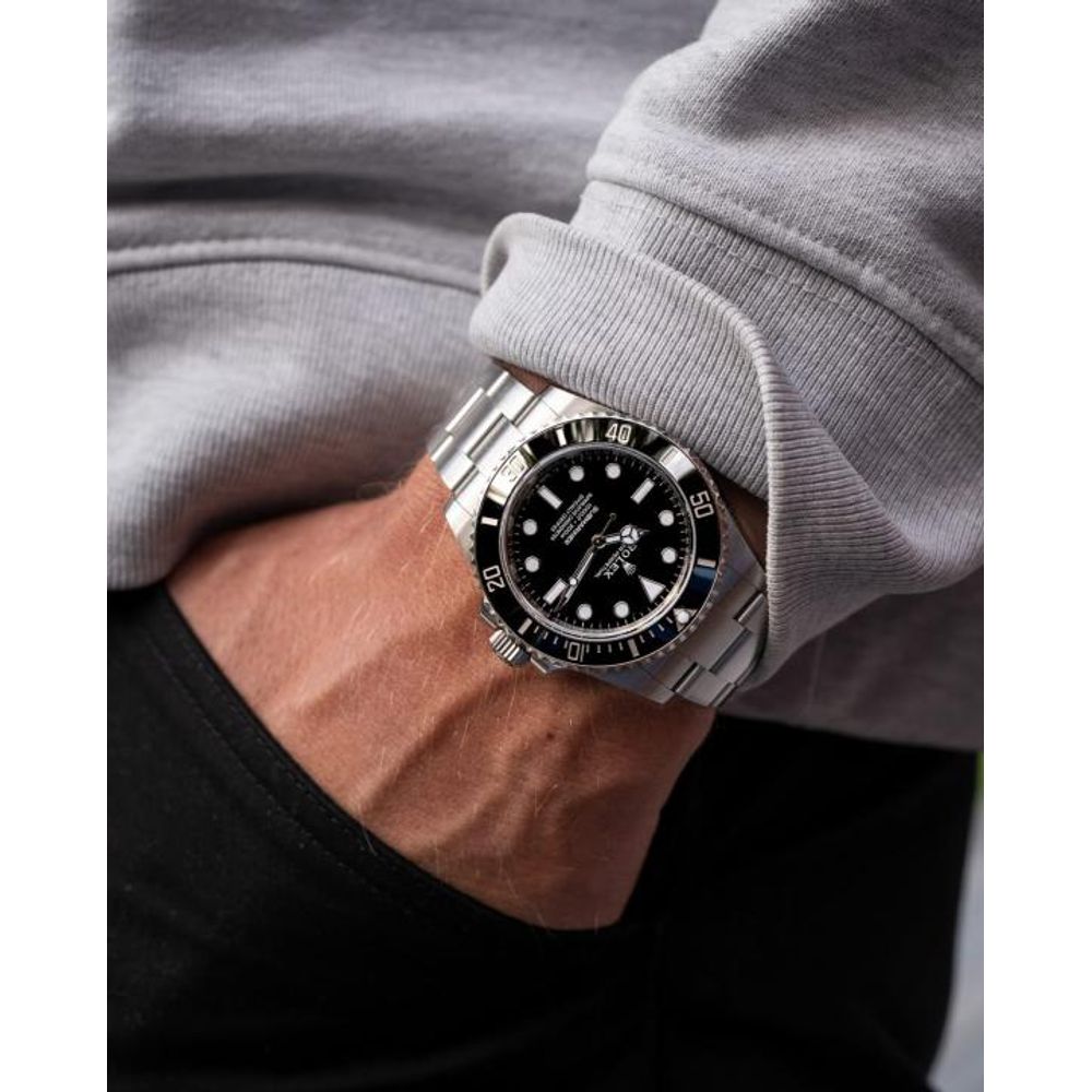Rolee_x Oyster Perpetual Submarine Silver-Black