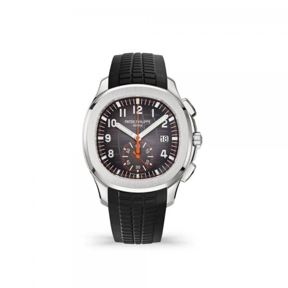 Patek Philipe Aquanaut Chronograph5968 silver Black