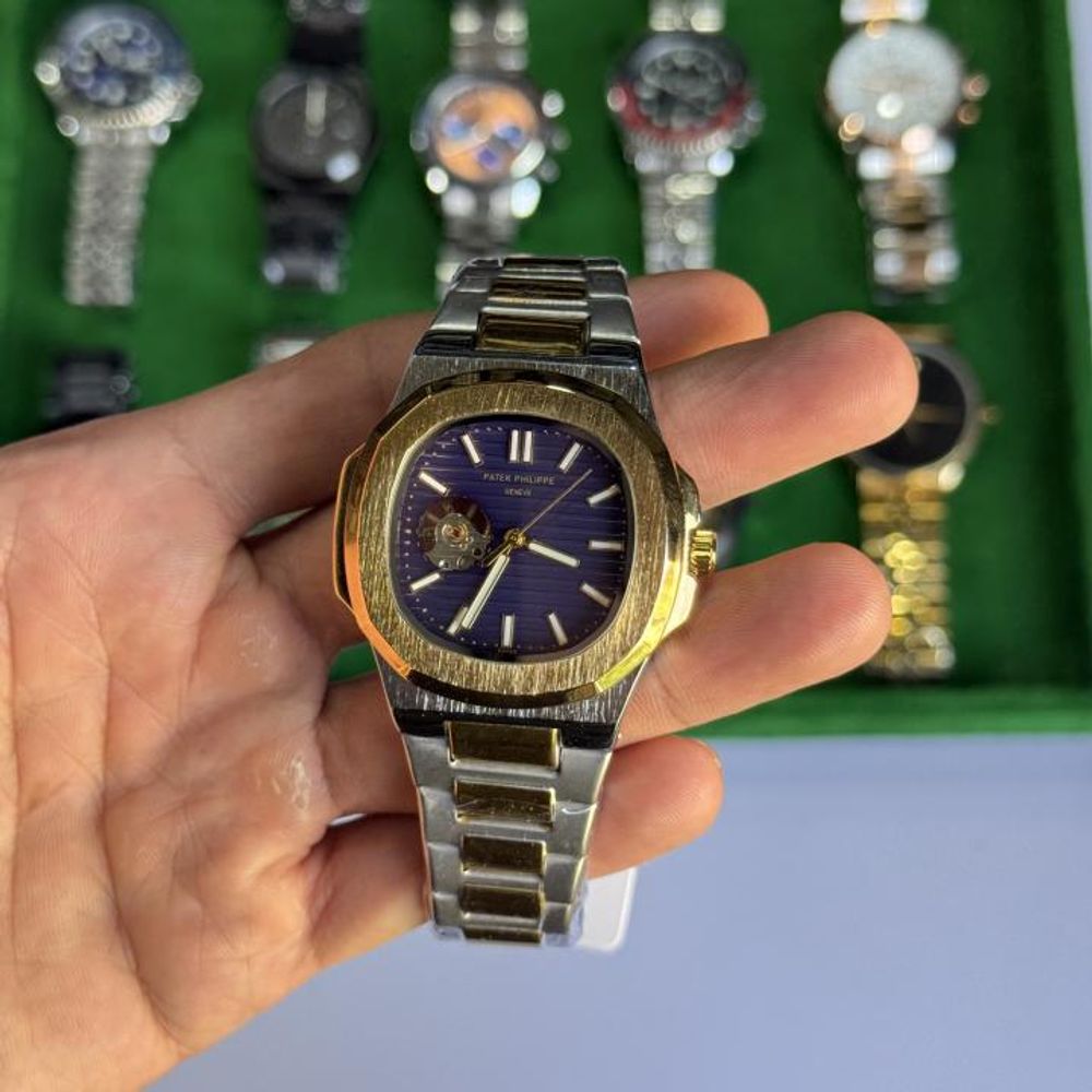 Patek Philipe Automatic Skeleton Dial watch ( Open back )