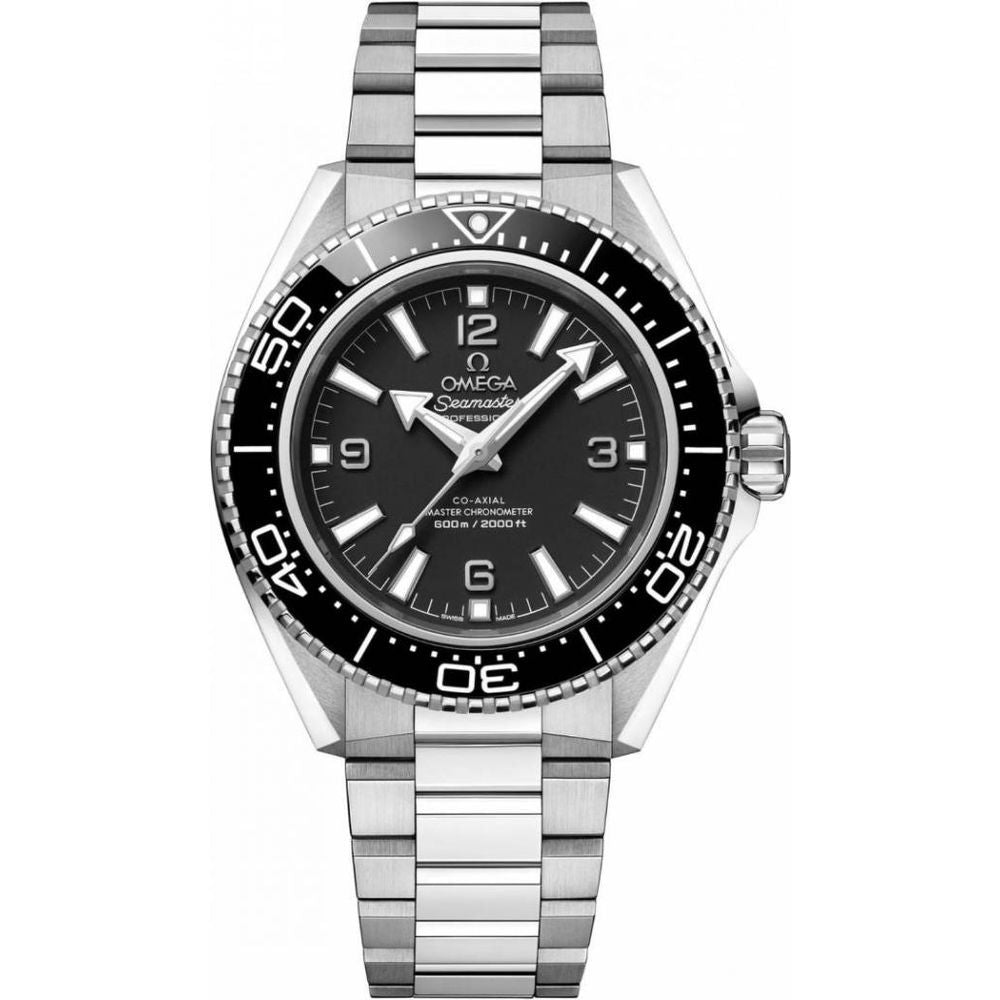 Omegg_a Seamaster Planet Ocean 600M Co-Axial Master Chronometer metal silver Black
